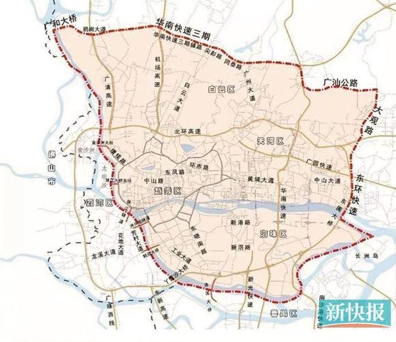 【广州市限行区域,广州市限行区域地图明细】