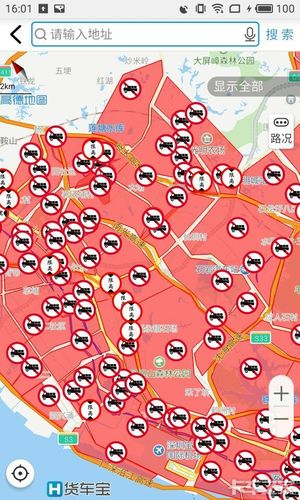 深圳小货车限行地图-2020年深圳小货车限行时间和路段地图-第6张图片