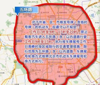 本周北京限行，本周北京限行号码查询-第2张图片