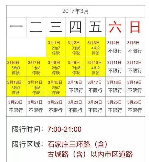 石家庄外地车限行-石家庄外地车限行最新规定2023-第4张图片