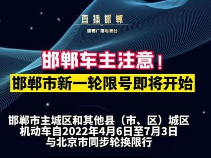 邯郸车牌限号/邯郸车牌限号查询-第6张图片