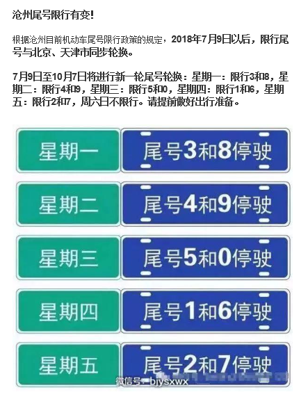 【河间限行,河间限行通知最新】