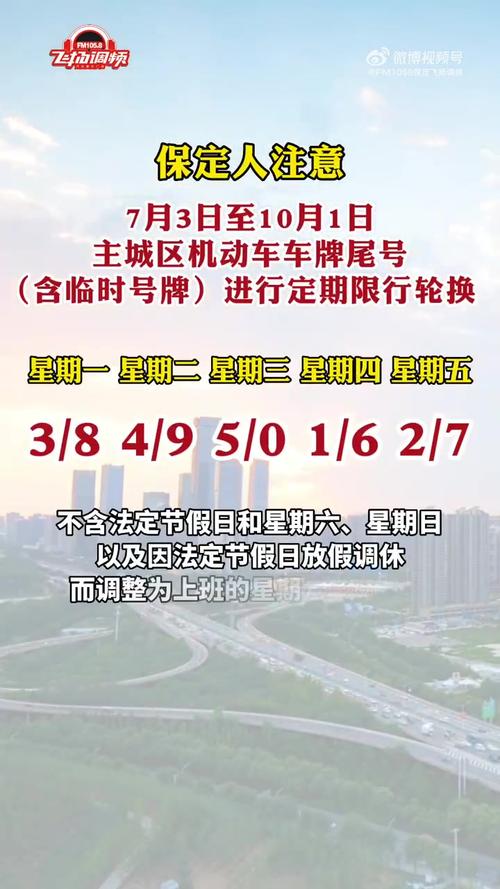 限行保定(限行保定2024)-第2张图片