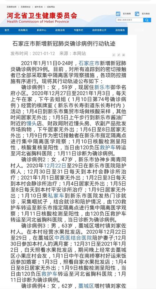 2021年1月石家庄疫情/2021年月石家庄疫情封控措施-第8张图片