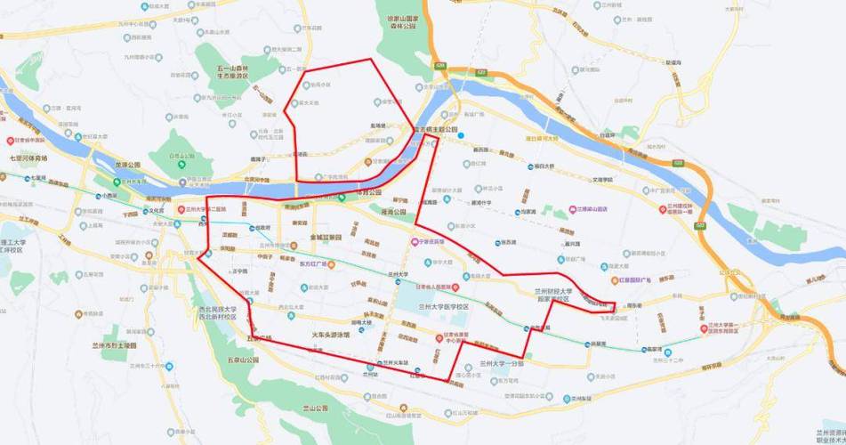 兰州车限号-兰州车限号的路线图-第3张图片