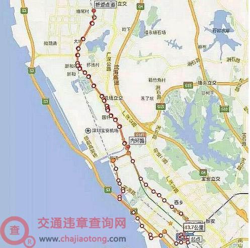 宝安哪些路段限行-宝安区限行路线-第2张图片