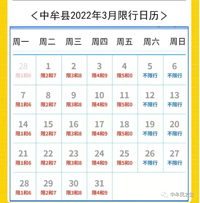 【中牟县限行区域,中牟县限行区域2023最新通知图片】-第3张图片