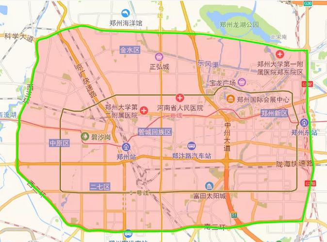 郑州限号区域-郑州限号区域范围