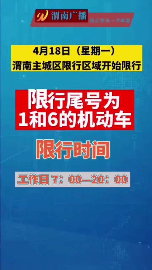 渭南限号，渭南限号区域地图-第1张图片