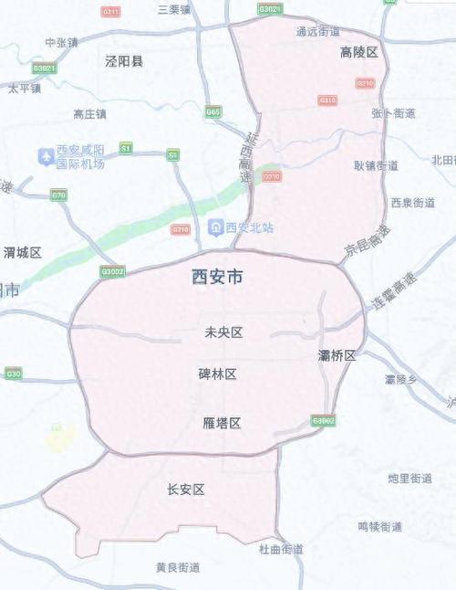 【西安限行地图,西安限行区域范围地图】-第3张图片