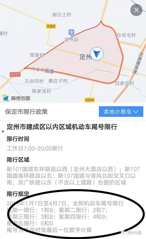 定州限号查询最新消息-定州限号2021最新限号时间4月份-第7张图片