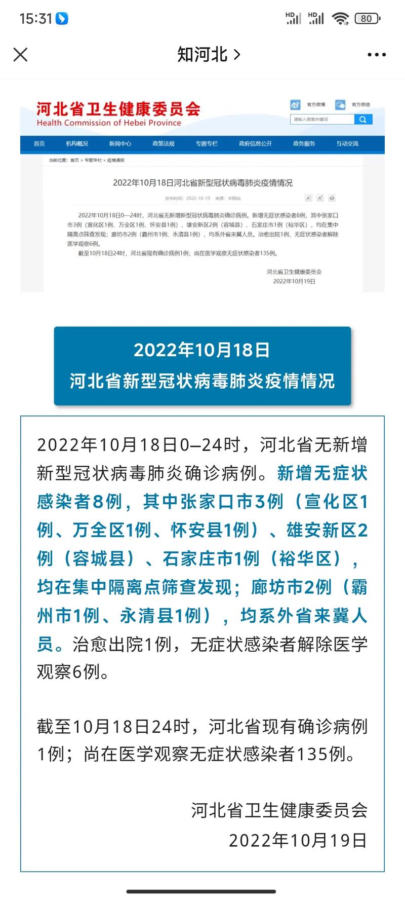 2021河北疫情最新消息-2021河北疫情最新消息数据