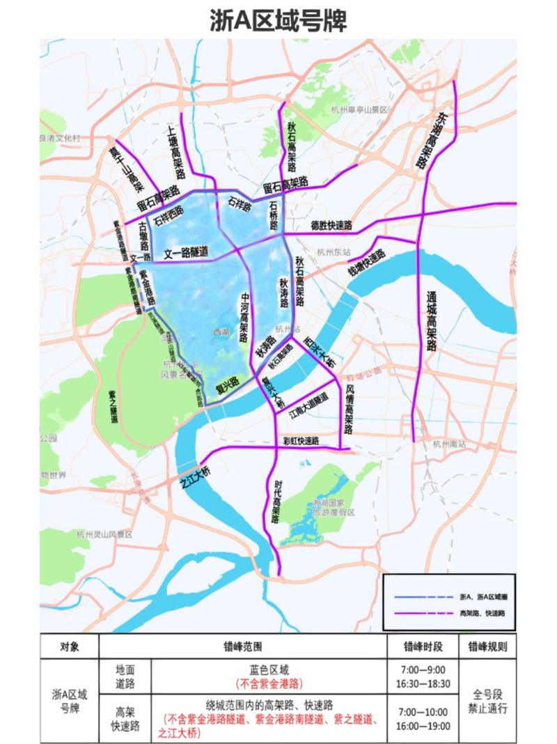 杭州限行么(杭州市区车辆限行规定最新)-第3张图片