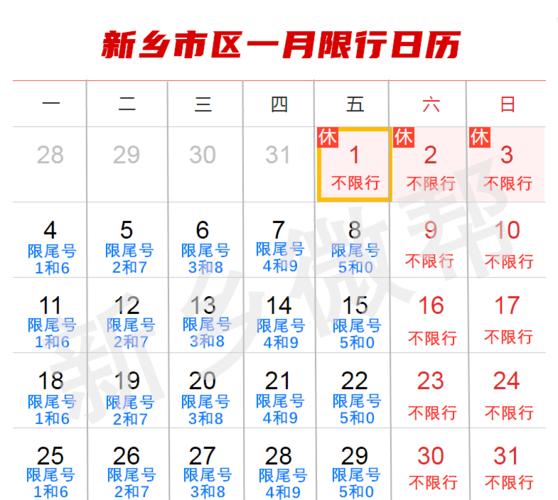 新乡市限行-新乡市限行公告2023最新