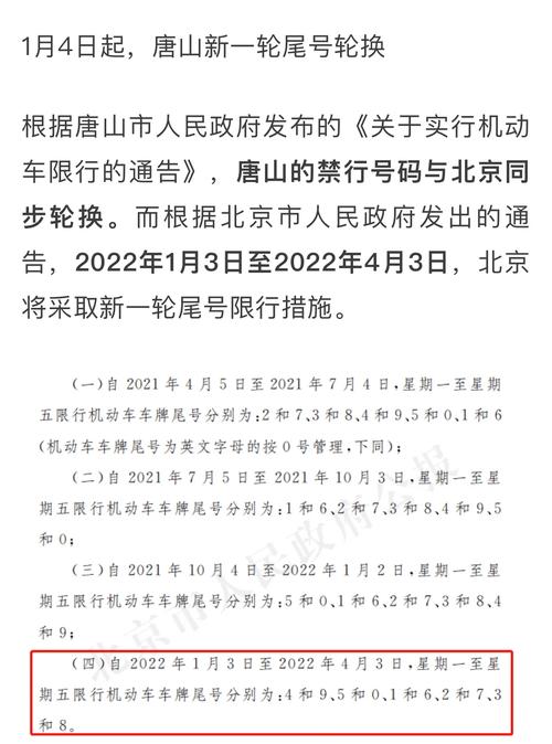 唐山单双号限行-唐山单双号限行扣几分罚多少钱-第2张图片