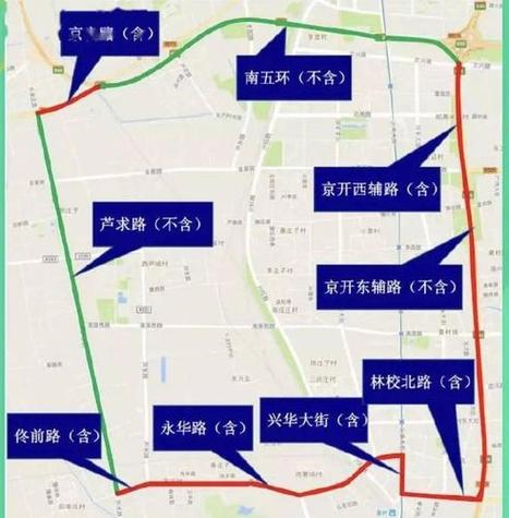 怀柔限行区域，怀柔限行区域范围图-第3张图片