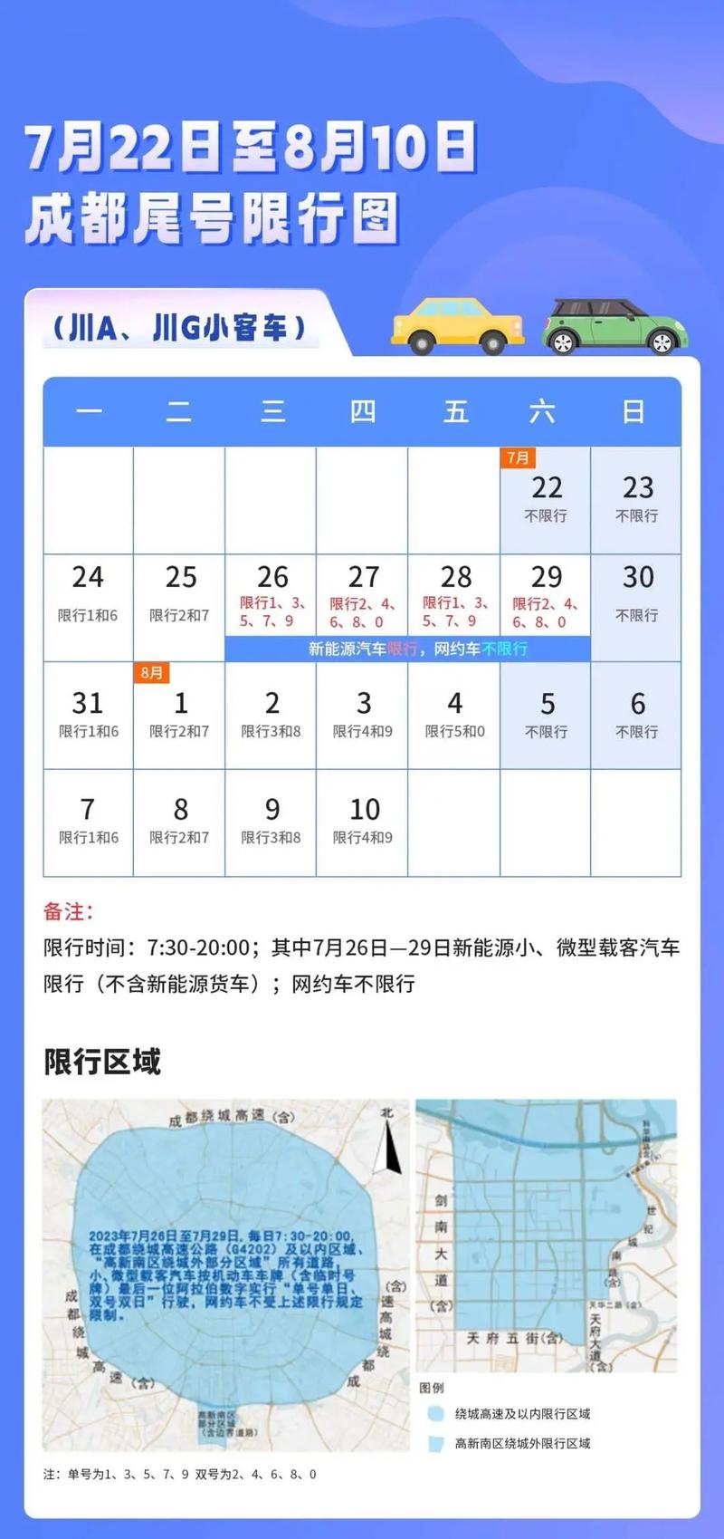 成都车号限行查询，成都车号限行时间-第2张图片