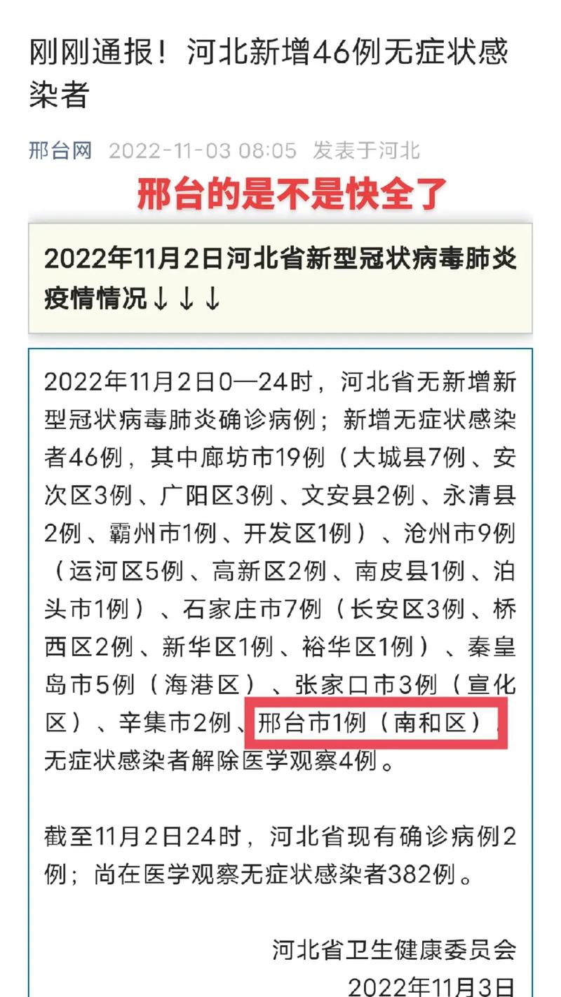 邢台疫情，邢台疫情防控指挥部最新公告-第2张图片