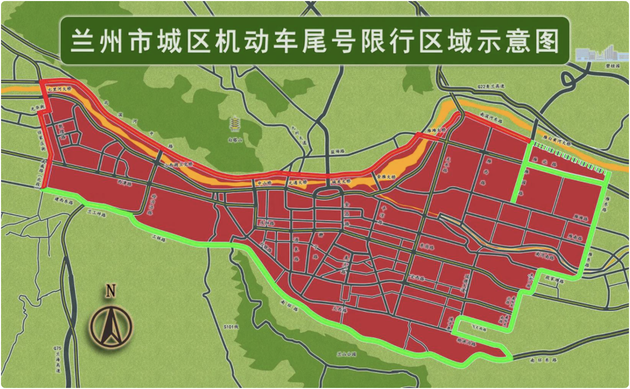 兰州机动车限行-兰州机动车限行时间-第2张图片