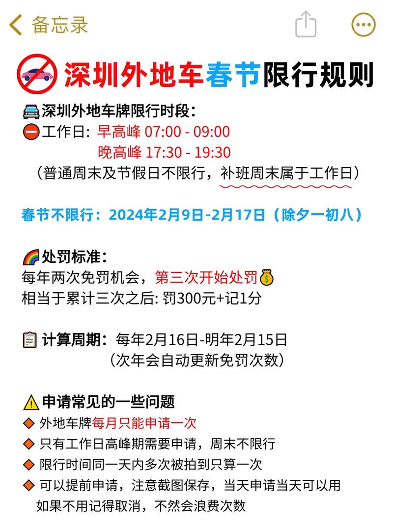 【深圳几点限行外地车牌,深圳几点限行外地车牌怎么处罚】-第3张图片