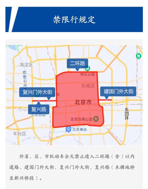 北京限行区域范围图(北京限行区域范围图最新)-第5张图片