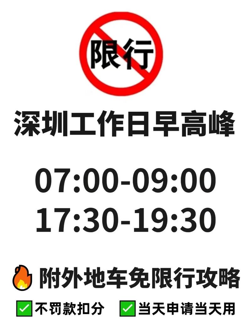 深圳限行新规，深圳限行新规定2024最新消息及时间表图片-第7张图片