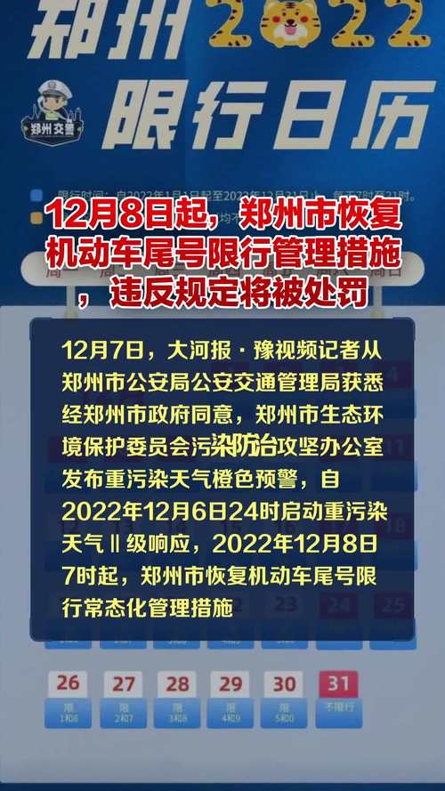 郑州尾号限行，郑州尾号限行恢复了吗-第6张图片