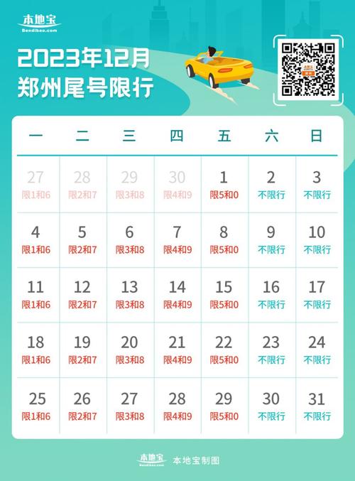 郑州限行/郑州限行2025最新限号时间表-第5张图片