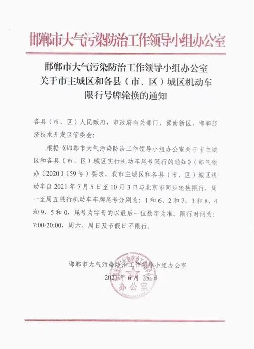 肥乡限行(肥乡限号查询2020)-第4张图片
