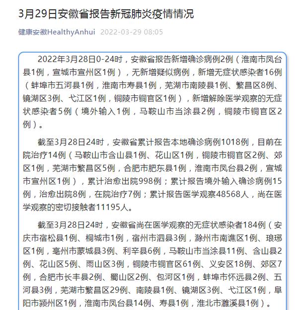 安徽疫情人群-安徽疫情感染人数-第3张图片
