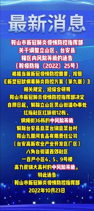 【鞍山疫情实时,鞍山疫情实时情况】-第4张图片
