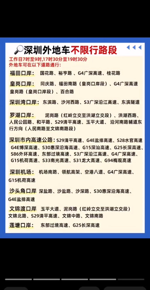 深圳市内限行(深圳市内限行处罚)-第6张图片 深圳市内限行(深圳市内限行处罚)-第6张图片