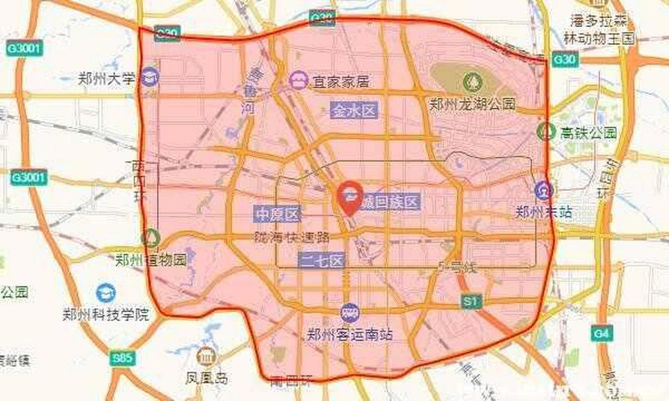 郑州限行区域图-郑州限行区域图片-第4张图片
