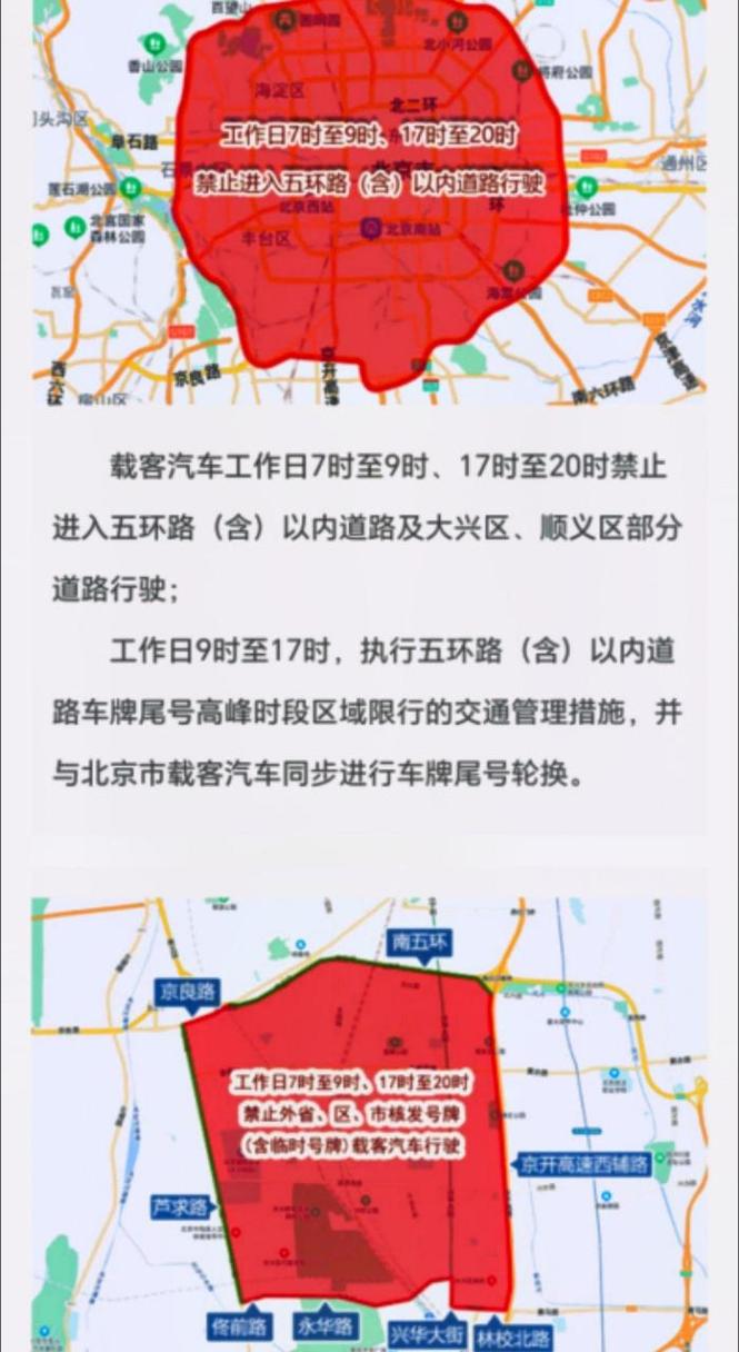 北京限行措施/北京限行措施时间表格