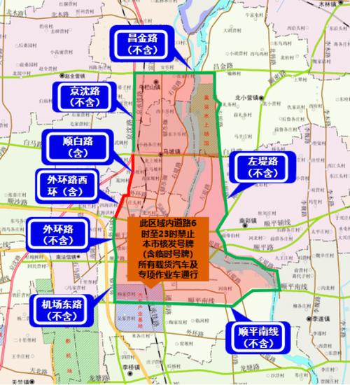 北京限行范围区域-北京限行 区域