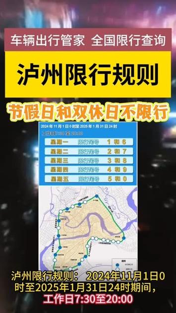 泸州限行-泸州限行尾号查询-第4张图片