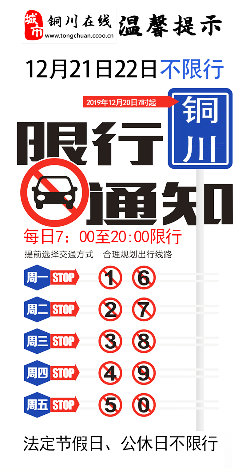 铜川市限行/铜川限行区域图-第5张图片
