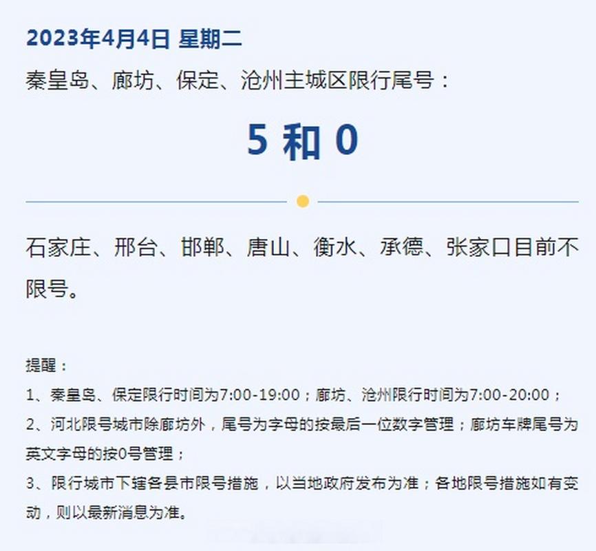 黄骅限行区域-黄骅车号限行-第4张图片