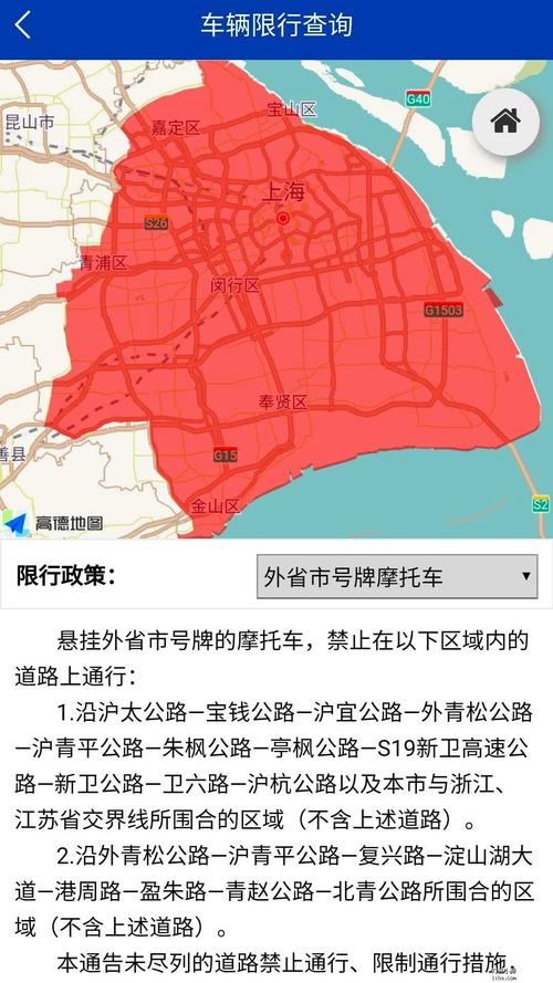 上海摩托车限行区域(上海摩托车限行区域查询)-第6张图片