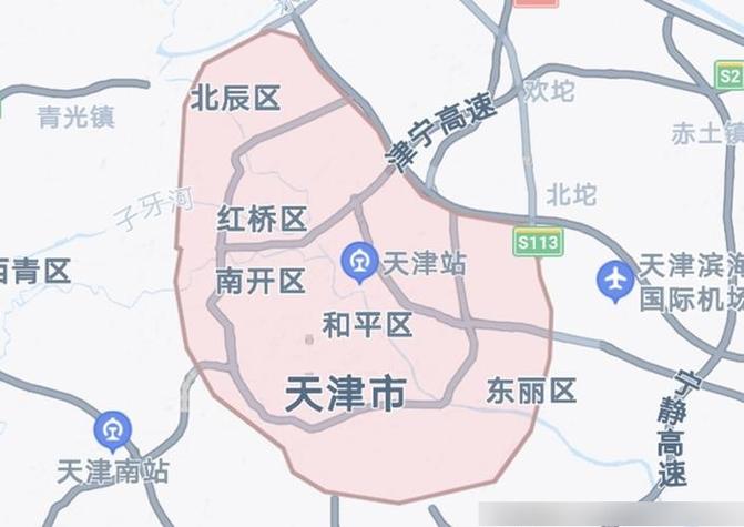 天津限号区域划分，天津限号区域划分图-第1张图片