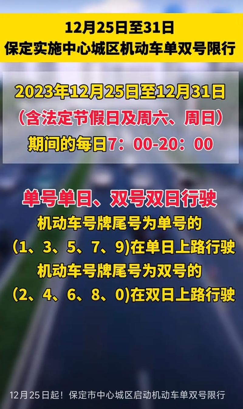 徐水限号2017，徐水县城限号-第1张图片