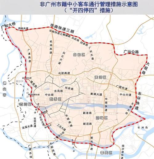 广州限行区域(广州限行区域和范围)