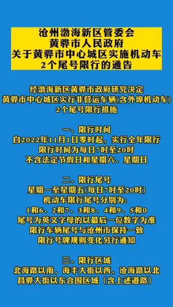 【黄骅今天限号吗,黄骅今天限号吗限几号】-第3张图片 【黄骅今天限号吗,黄骅今天限号吗限几号】-第3张图片