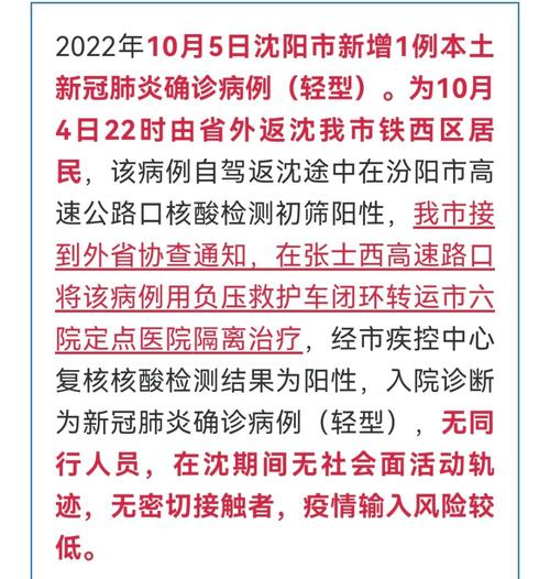 沈阳疫情最新消息-沈阳疫情最新资讯-第5张图片 沈阳疫情最新消息-沈阳疫情最新资讯-第5张图片