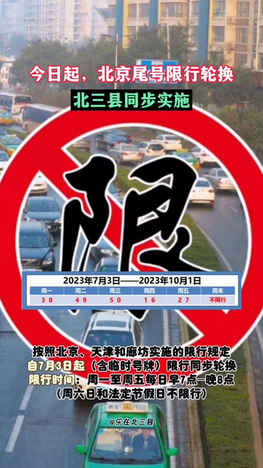 燕郊尾号限行(燕郊尾号限行规定)-第8张图片 燕郊尾号限行(燕郊尾号限行规定)-第8张图片