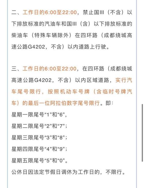 三环限号几点到几点-三环限号时间段-第2张图片
