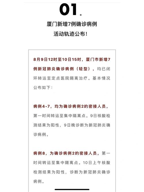 厦门疫情最新通报/厦门疫情最新情况发布-第4张图片