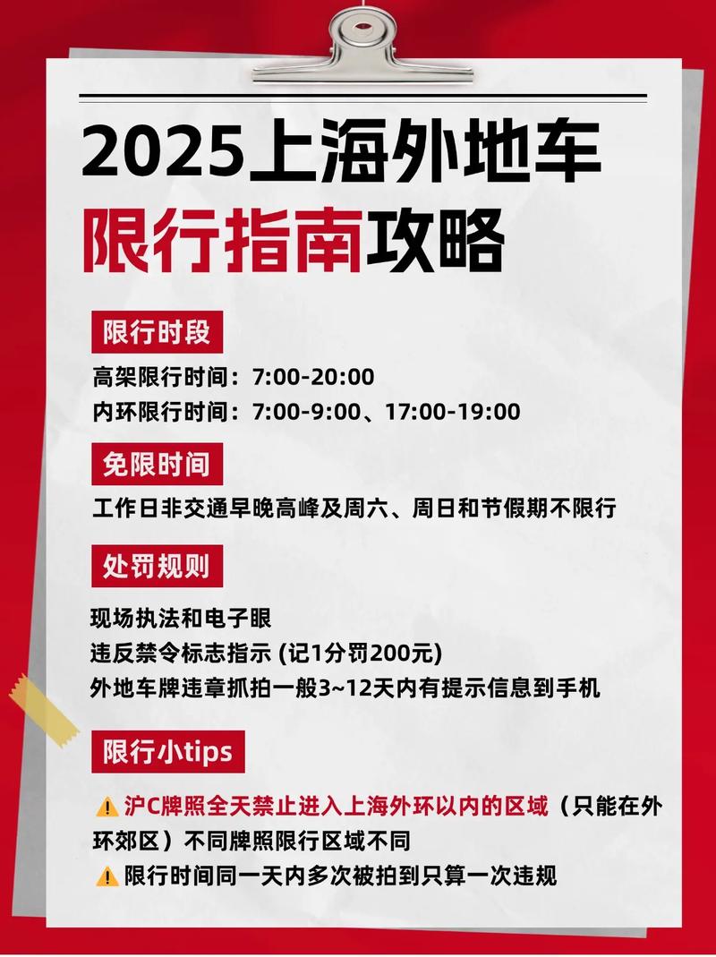 上海限号2017，上海限号外地车怎么限号-第3张图片
