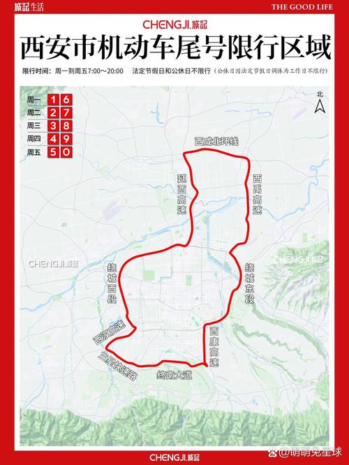 陕西限号吗，陕西限号区域范围-第7张图片